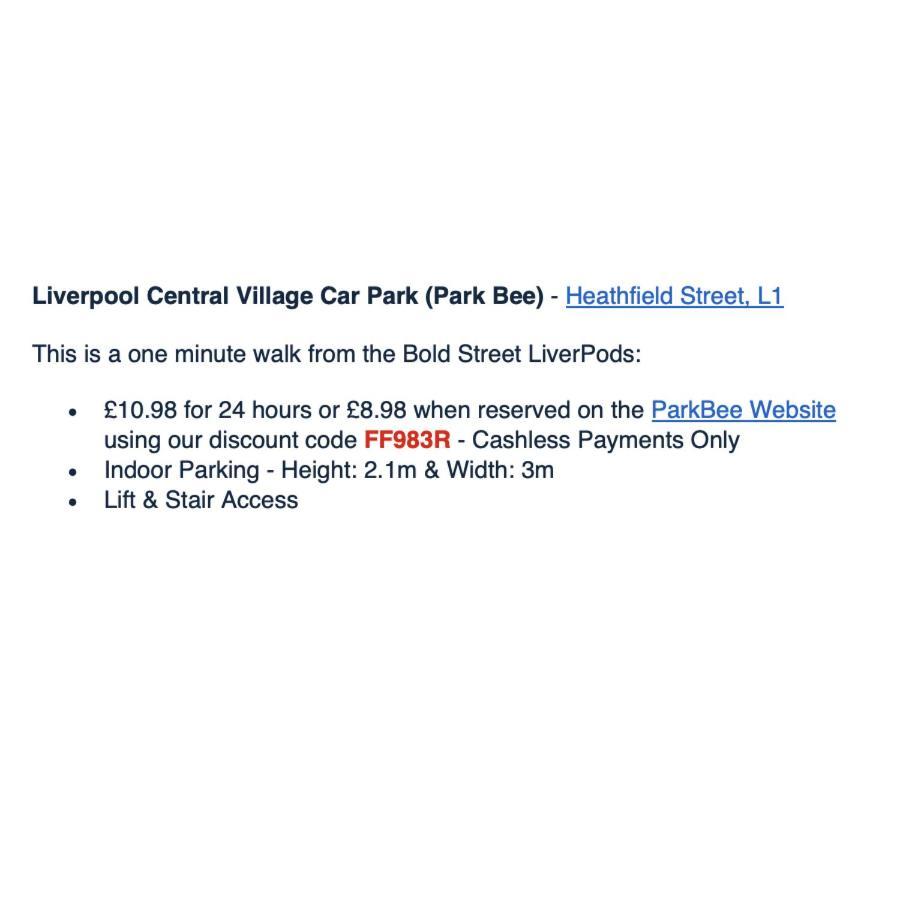 The Bold St Liverpods By Serviced Living Liverpool Kültér fotó