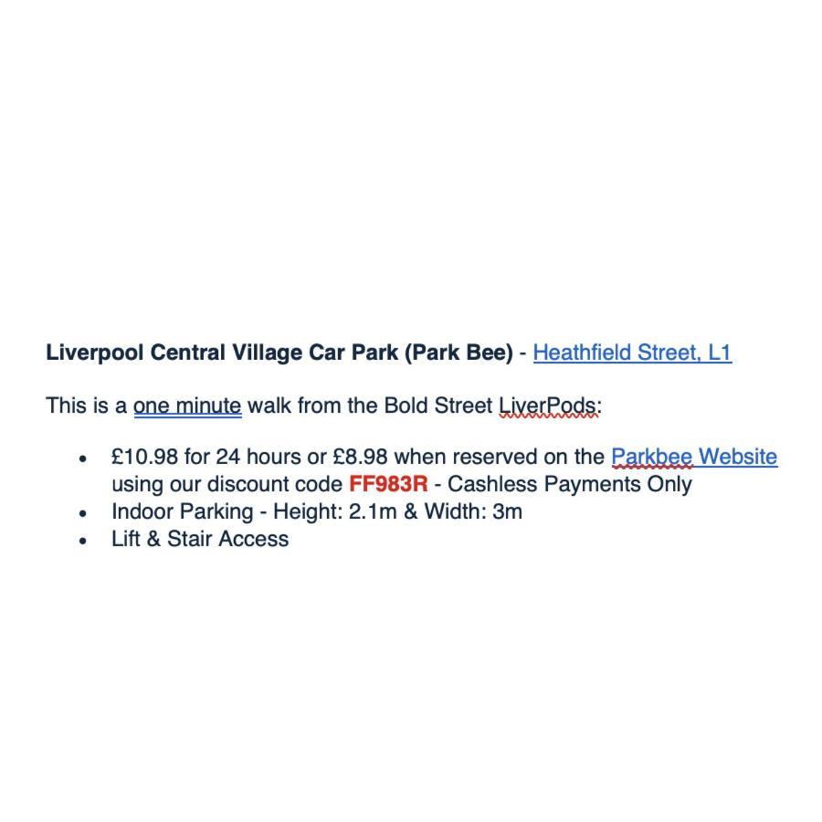 The Bold St Liverpods By Serviced Living Liverpool Kültér fotó
